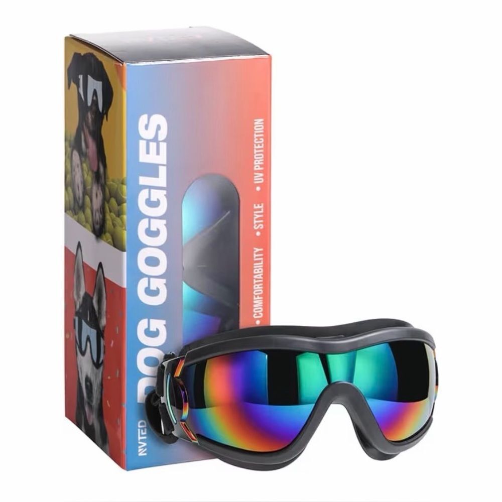 NIB NVTED Dog Sunglasses Goggles UV Wind Dust Protection | Laser